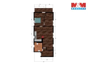 Prodej bytu 3+kk, Mukařov - Srbín, Šípková, 72 m2