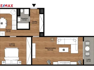 Prodej bytu 2+1, Ostrava - Poruba, Ludvíka Podéště, 60 m2