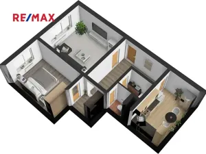 Pronájem bytu 2+1, Česká Lípa, Červeného kříže, 56 m2