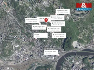 Prodej bytu 2+1, Ústí nad Labem - Ústí nad Labem-centrum, Ve Smyčce, 73 m2