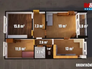Prodej bytu 3+1, Česká Lípa, Bratří Čapků, 75 m2