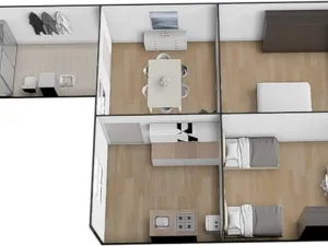 Pronájem bytu 3+1, Brno - Maloměřice, Obřanská, 58 m2