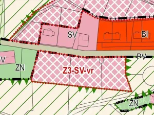 Prodej pozemku, Sušice - Záluží, 3500 m2
