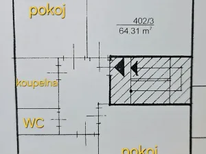 Prodej bytu 3+1, Vikýřovice, Okružní, 63 m2