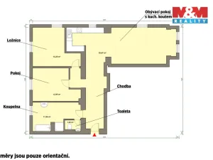 Pronájem bytu 3+kk, Mariánské Lázně, Třebízského, 96 m2