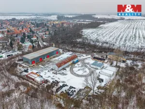 Pronájem skladu, Veleň, K Cihelně, 1100 m2