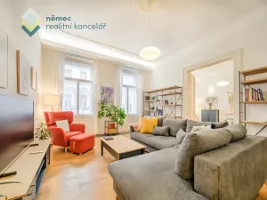 Pronájem bytu 3+1, Praha - Vinohrady, Záhřebská, 106 m2