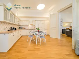 Pronájem bytu 3+1, Praha - Vinohrady, Záhřebská, 106 m2