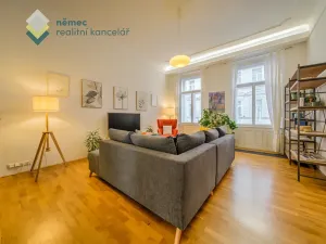 Pronájem bytu 3+1, Praha - Vinohrady, Záhřebská, 106 m2