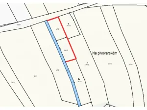 Prodej zahrady, Boršov nad Vltavou, K Pilotovi, 933 m2