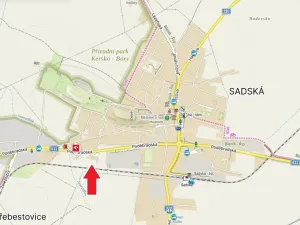 Prodej komerčního pozemku, Sadská, 2455 m2