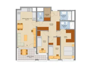 Prodej bytu 4+kk, Praha, Svitákova, 96 m2