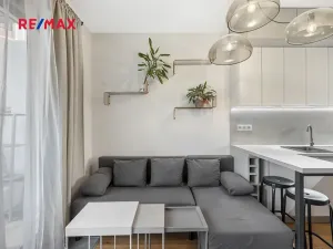 Pronájem bytu 1+kk, Praha - Košíře, Naskové, 33 m2