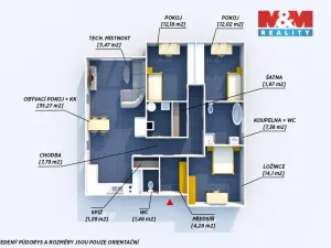 Prodej rodinného domu, Kostelec, 101 m2