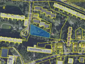 Prodej komerčního pozemku, Praha - Krč, Tajovského, 2300 m2