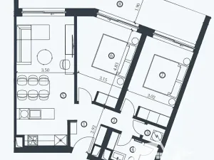 Prodej bytu 3+kk, Savudrija, Chorvatsko, 70 m2