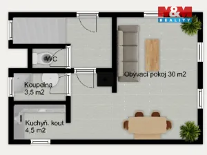 Prodej rodinného domu, Kněžice - Dubečno, 86 m2