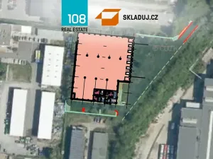 Pronájem skladu, Plzeň, Edvarda Beneše, 3300 m2