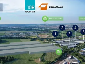 Pronájem skladu, Homole, Spojovací, 30000 m2