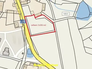 Prodej pozemku pro bydlení, Milevsko, 3636 m2