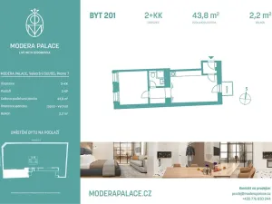 Prodej bytu 2+kk, Praha - Holešovice, Veletržní, 438 m2
