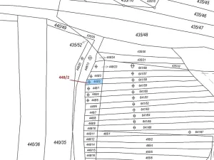 Dražba pozemku, Ivančice, 18 m2