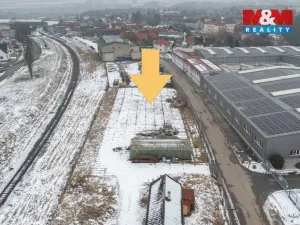 Pronájem komerčního pozemku, Chrást, 1600 m2