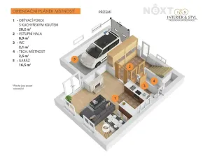 Pronájem rodinného domu, Kostelec nad Černými lesy, Dvouletky, 102 m2
