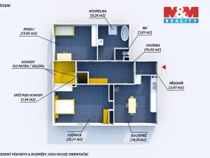 Prodej rodinného domu, Blovice - Vlčice, 95 m2