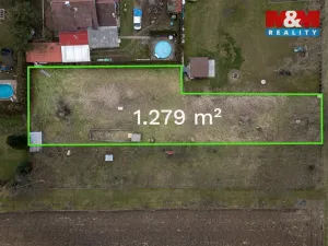 Prodej pozemku pro bydlení, Dub nad Moravou, 1279 m2