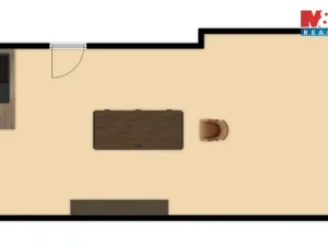 Pronájem kanceláře, Jihlava, Husova, 48 m2