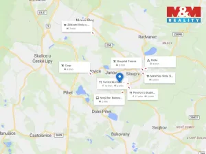 Prodej louky, Nový Bor - Janov, 5500 m2