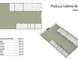 Prodej rodinného domu, Hosín, 120 m2
