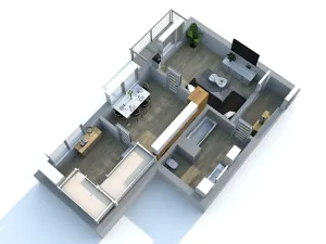 Prodej bytu 2+1, Hlubočky, 54 m2