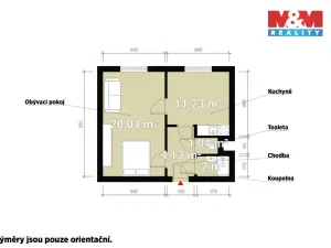 Pronájem bytu 1+1, Plzeň - Bolevec, Rabštejnská, 39 m2