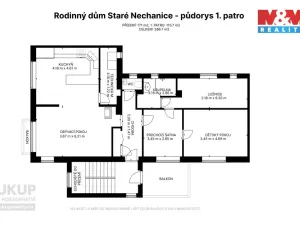Prodej rodinného domu, Nechanice - Staré Nechanice, 287 m2