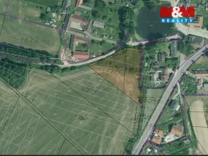 Prodej pozemku pro bydlení, Borovany - Vrcov, 3156 m2