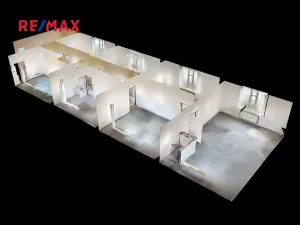 Pronájem kanceláře, Pardubice, Bohdanečská, 186 m2