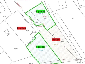 Prodej pozemku pro bydlení, Opatov, 783 m2