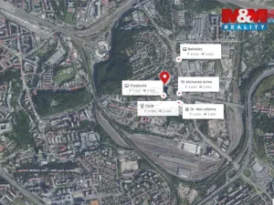 Pronájem bytu 2+1, Praha - Michle, V dolině, 49 m2