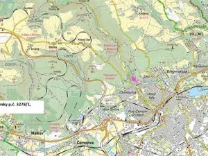 Prodej lesa, Chomutov, 4247 m2