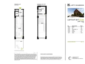Prodej bytu 2+kk, Praha - Vysočany, Kolbenova, 53 m2