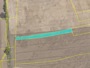 Dražba pole, Úžice, 1043 m2