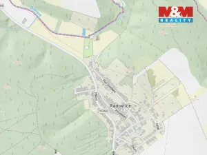 Prodej pole, Střelice, 932 m2