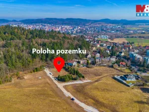 Prodej pozemku pro bydlení, Písek - Hradiště, 1276 m2