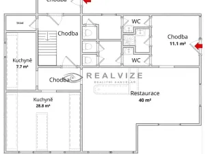 Prodej ubytování, Větřní, 250 m2