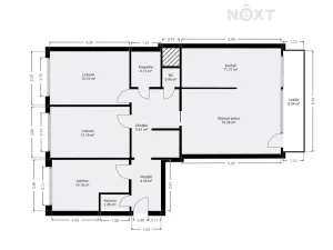 Prodej bytu 4+kk, Praha - Jinonice, Bochovská, 87 m2