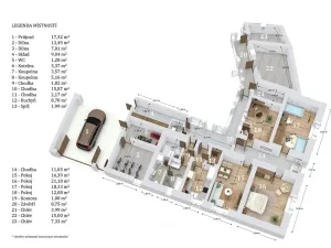 Prodej rodinného domu, Šebrov-Kateřina, 292 m2