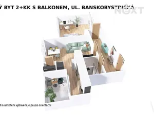 Prodej bytu 2+kk, Šumperk, Banskobystrická, 61 m2
