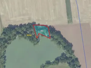 Prodej pozemku, Tři Dvory, 1825 m2